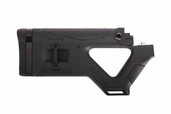 HeraArms CQR stock for stamped AK-47 / 74 can have length of pull adjusted with the integrated spacer system for optimal fit